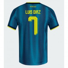Colombia Luis Diaz #7 Bortedrakt VM 2026 Kortermet